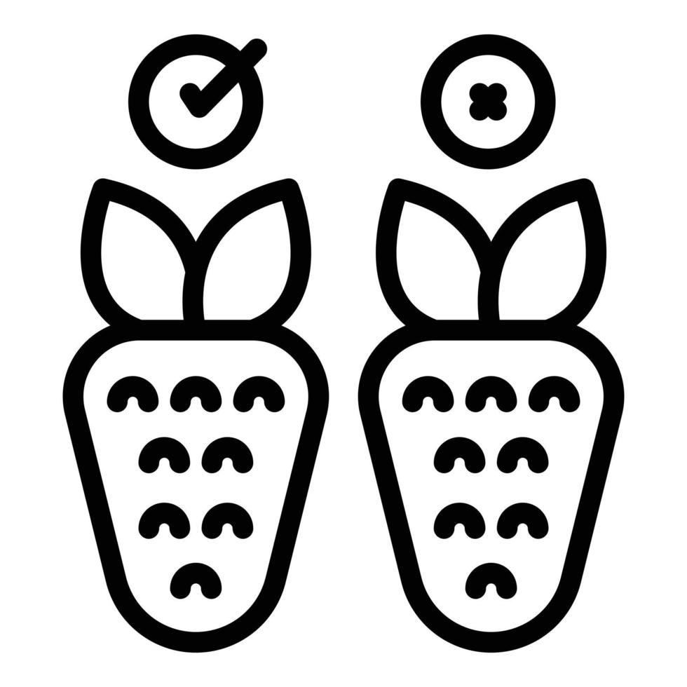 Consumer choice icon, outline style vector