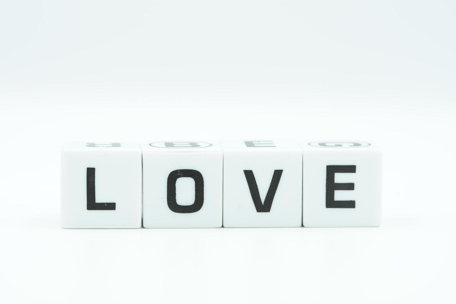 love on cubes photo