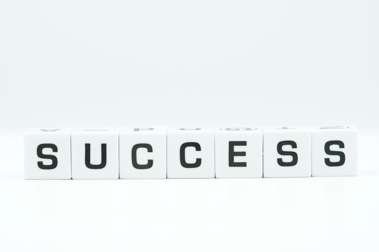 success on cubes photo