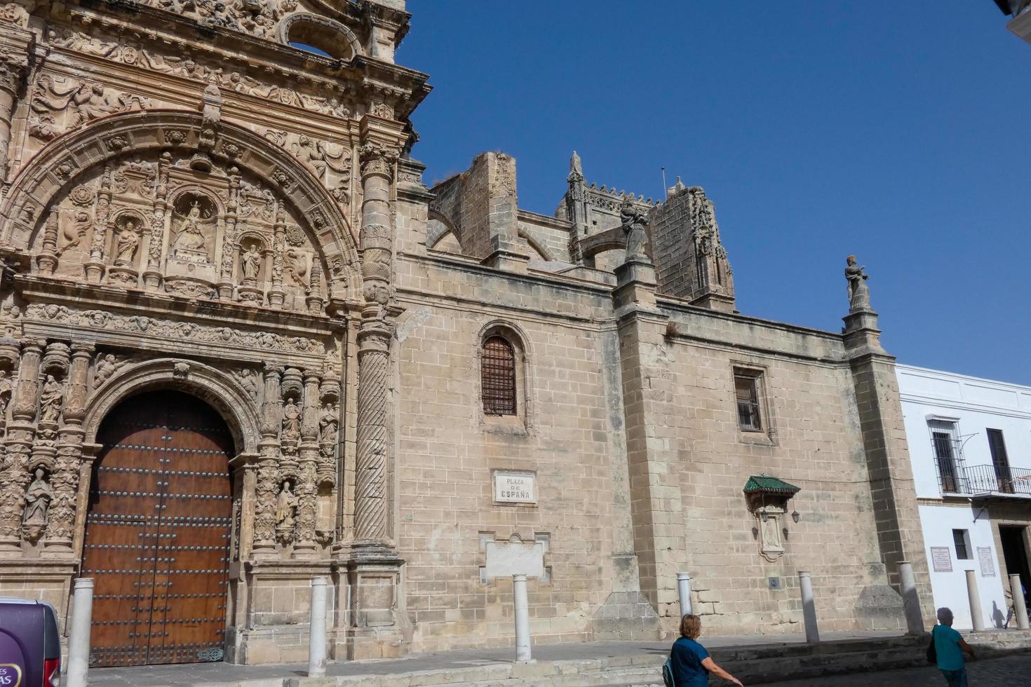 iglesia en el pueblo de puerto de santa maría, en la provincia de cádiz, andalucía, españa. foto