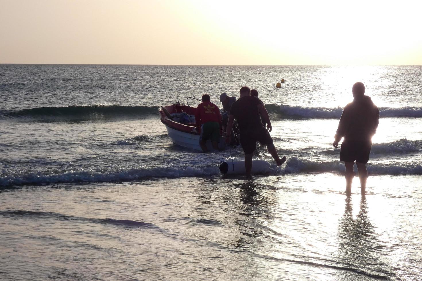 inshore fishing, small-scale fishing close to the shore photo