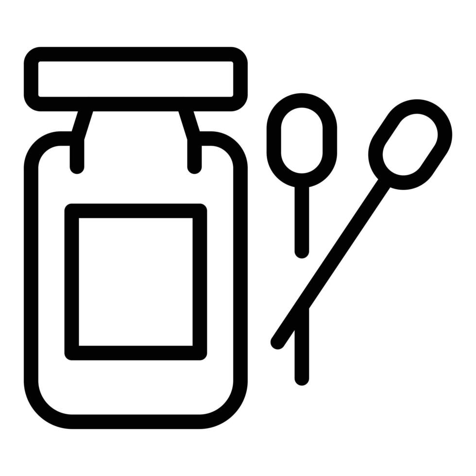 Analysis tools icon, outline style vector