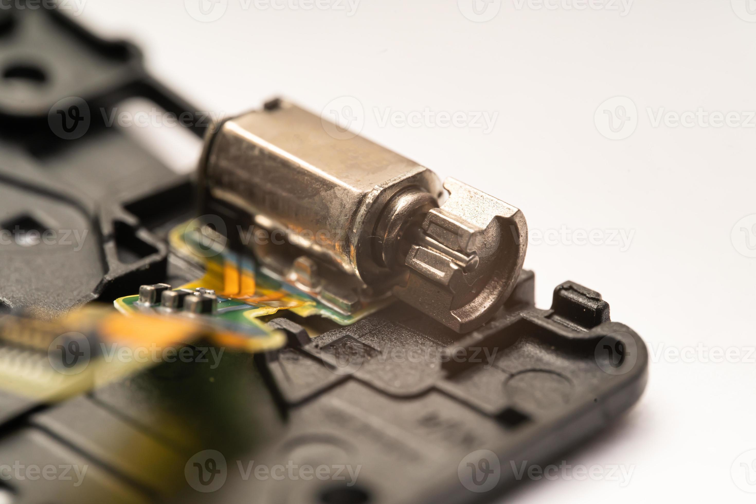 motor que genera vibración al teléfono móvil. vibración en el teléfono