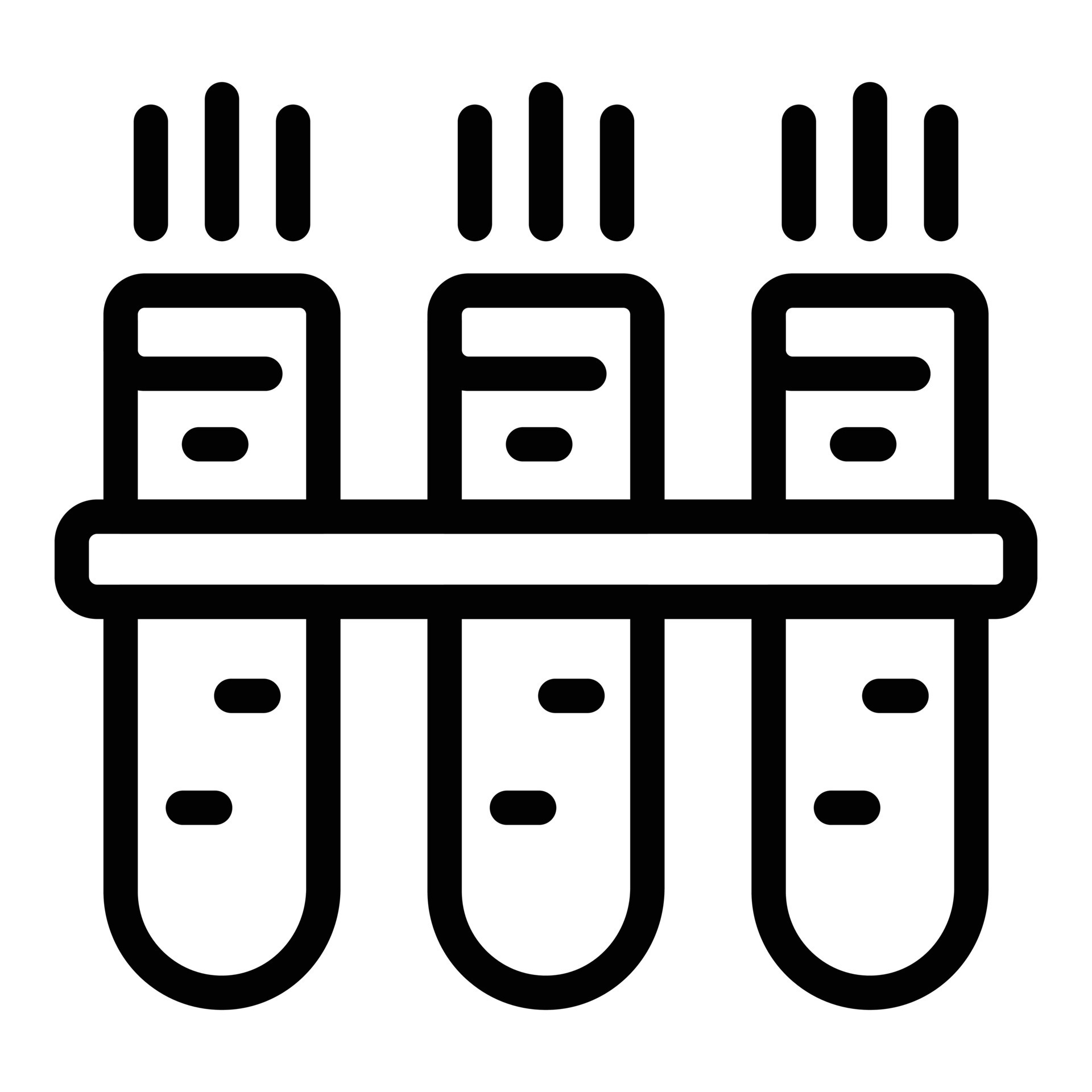Scientist test tube stand icon, outline style 15902827 Vector Art at