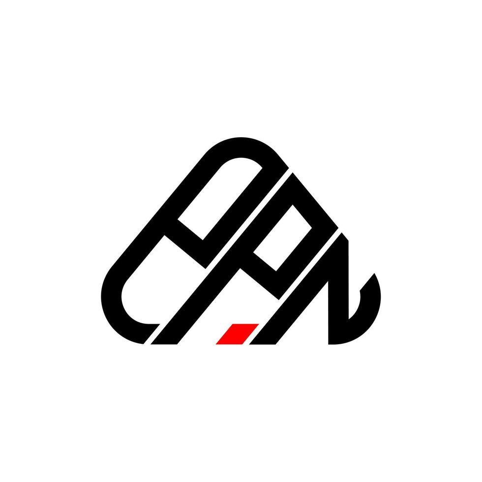 Diseño creativo del logotipo de la letra ppn con gráfico vectorial, logotipo simple y moderno de ppn. vector