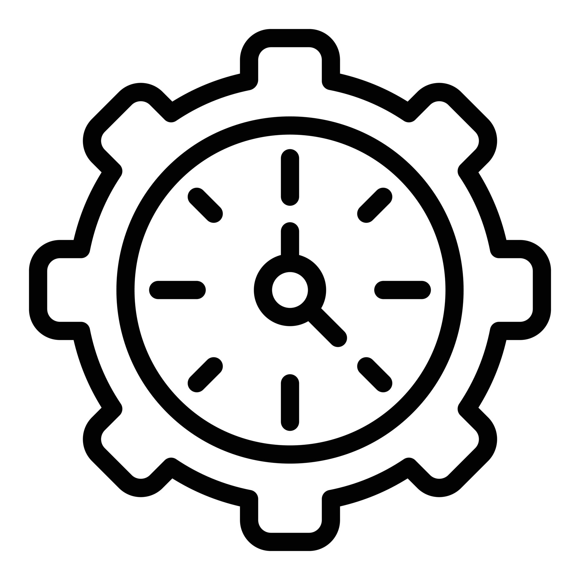 Clock gear wheel icon, outline style 15904785 Vector Art at Vecteezy