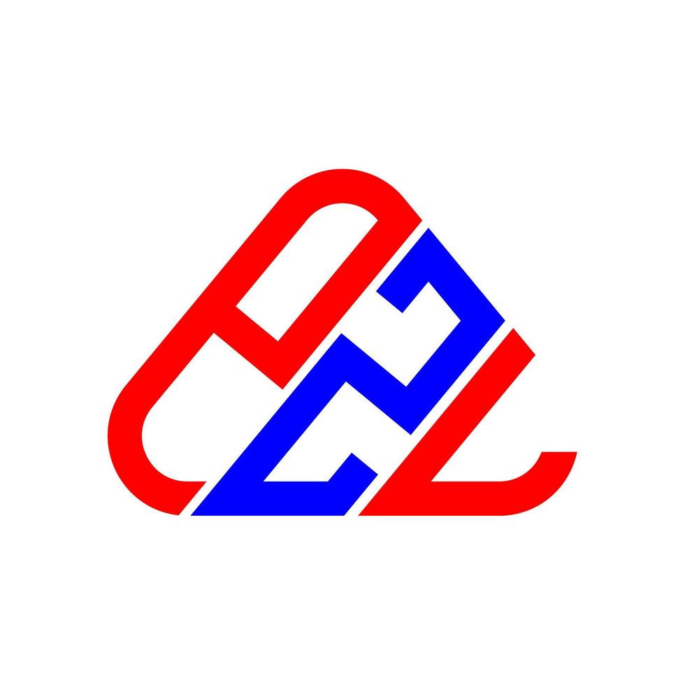 diseño creativo del logotipo de la letra pzl con gráfico vectorial, logotipo simple y moderno de pzl. vector