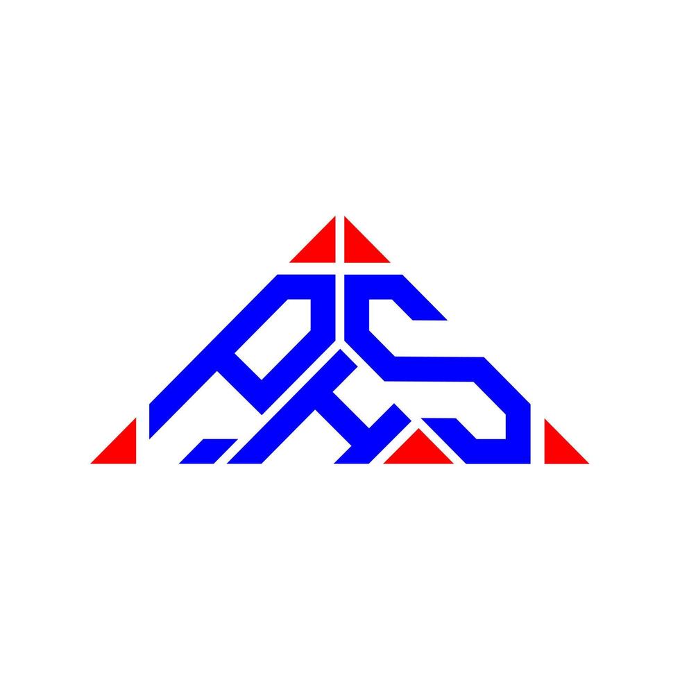 diseño creativo del logotipo de la letra phs con gráfico vectorial, logotipo simple y moderno de phs. vector