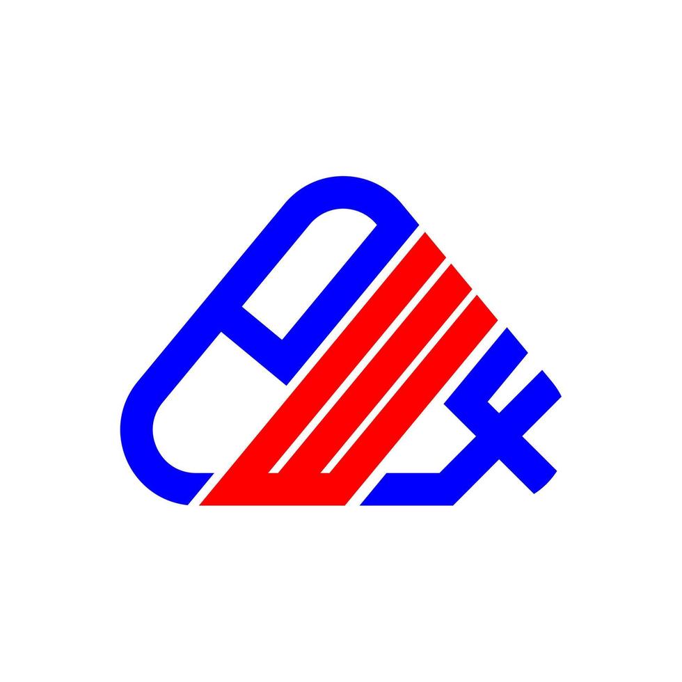Diseño creativo del logotipo de la letra pwx con gráfico vectorial, logotipo simple y moderno de pwx. vector