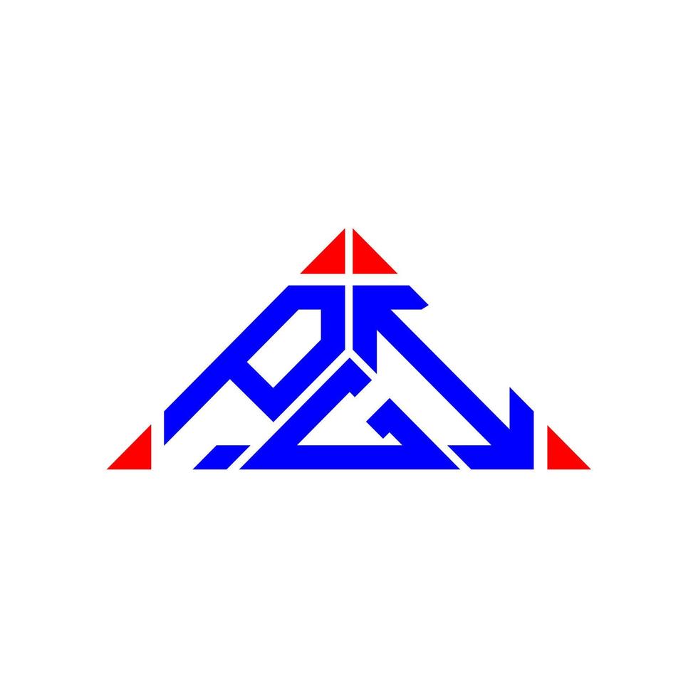 diseño creativo del logotipo de la letra pgi con gráfico vectorial, logotipo simple y moderno de pgi. vector