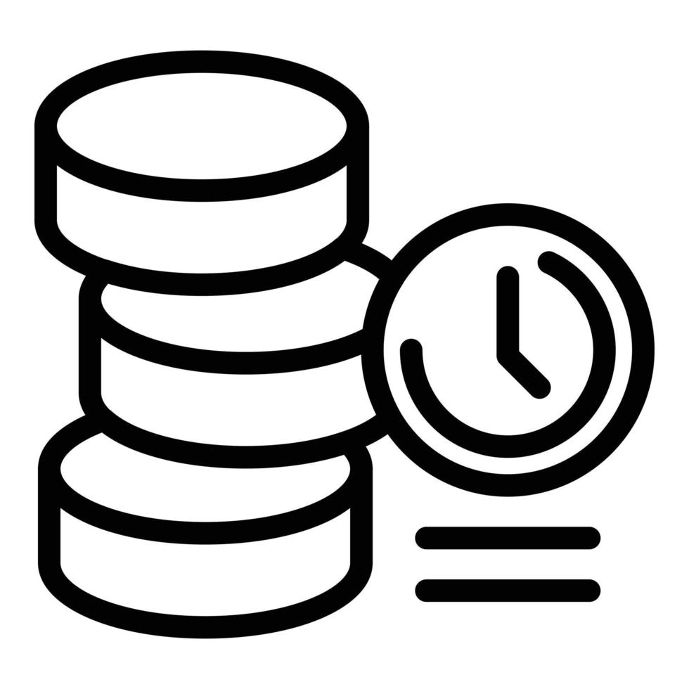 Dairy production icon, outline style vector