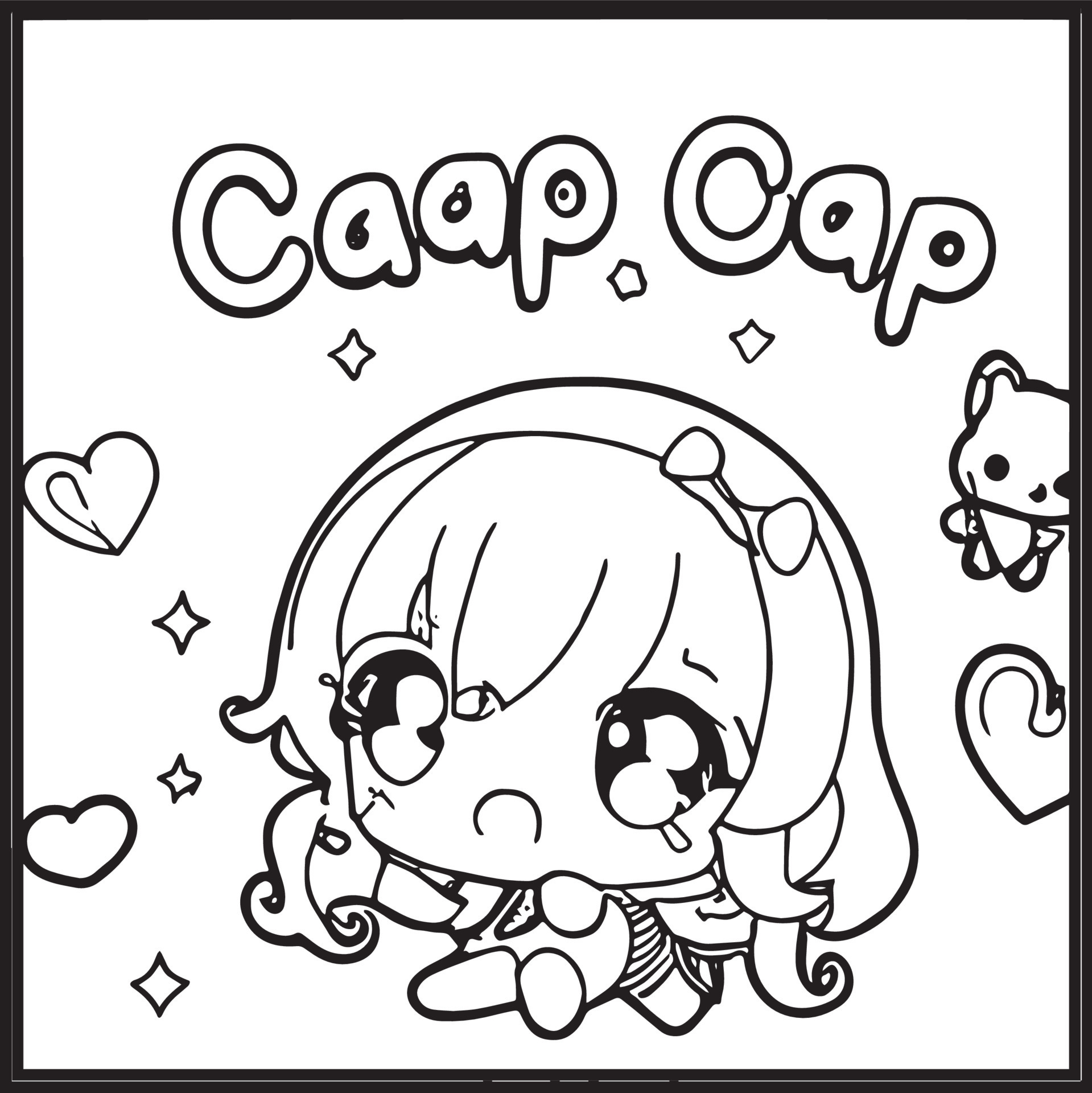 Desenhos de Gacha Life para Colorir  Coloring book art, Cute anime chibi,  Coloring pages