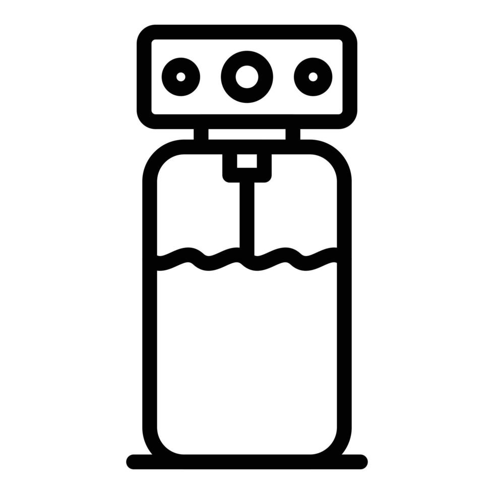icono de ambientador, estilo de esquema vector