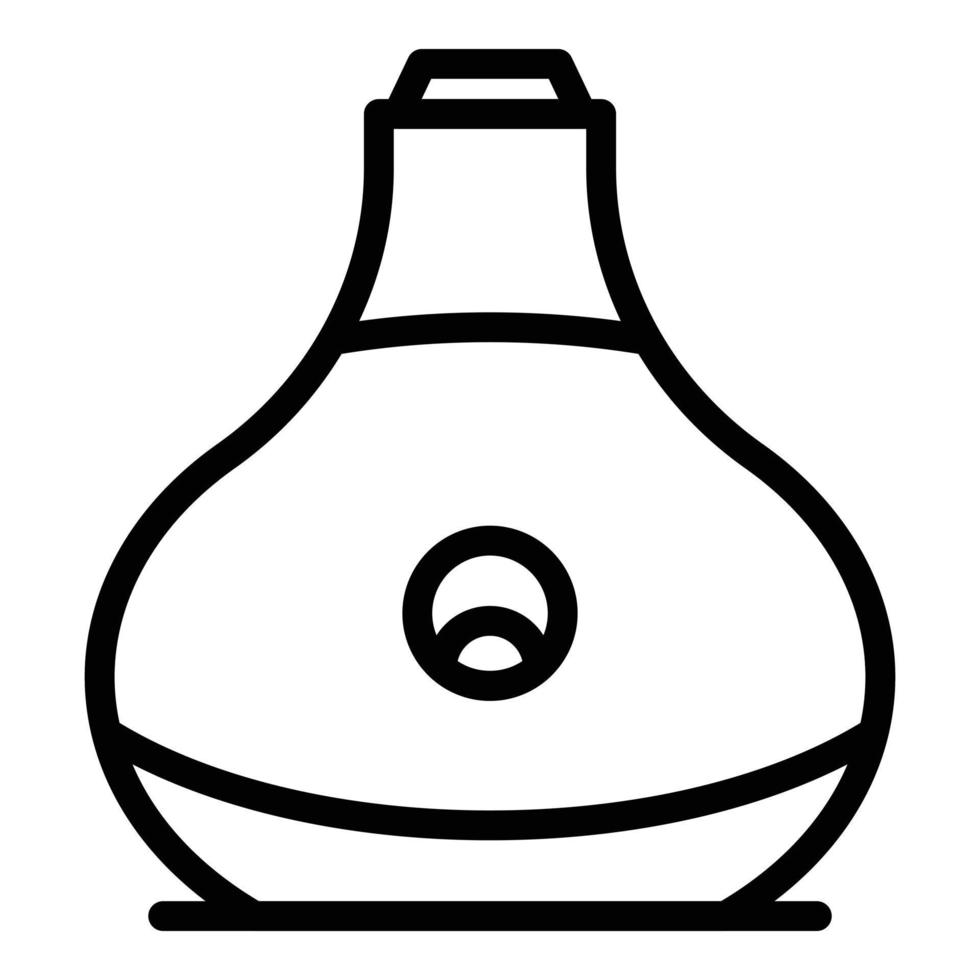 Absorb air freshener icon, outline style vector