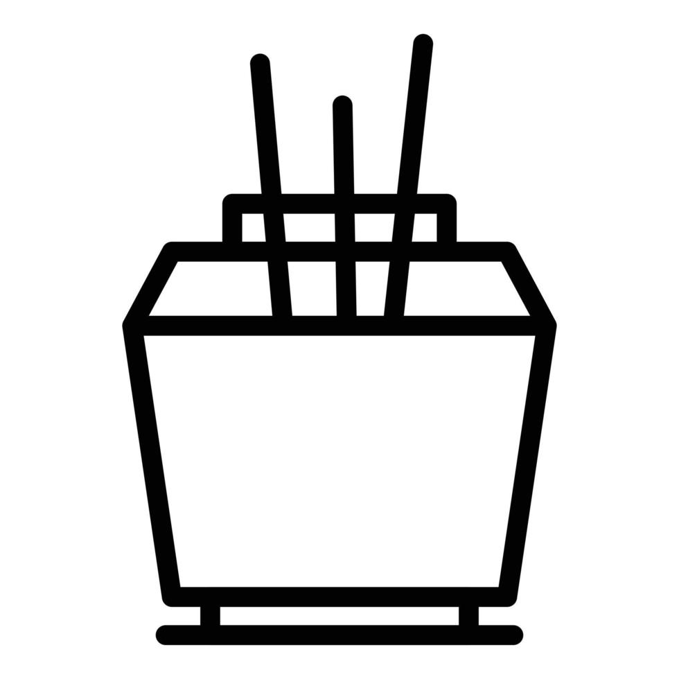 icono de ambientador de aire de la casa, estilo de contorno vector