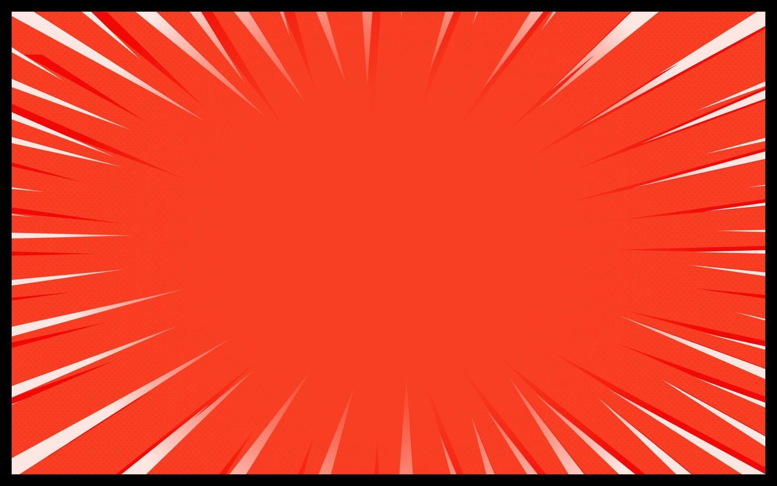 Red comic background Retro vector