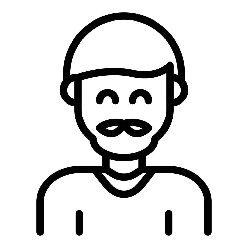 Kid generation icon, outline style vector