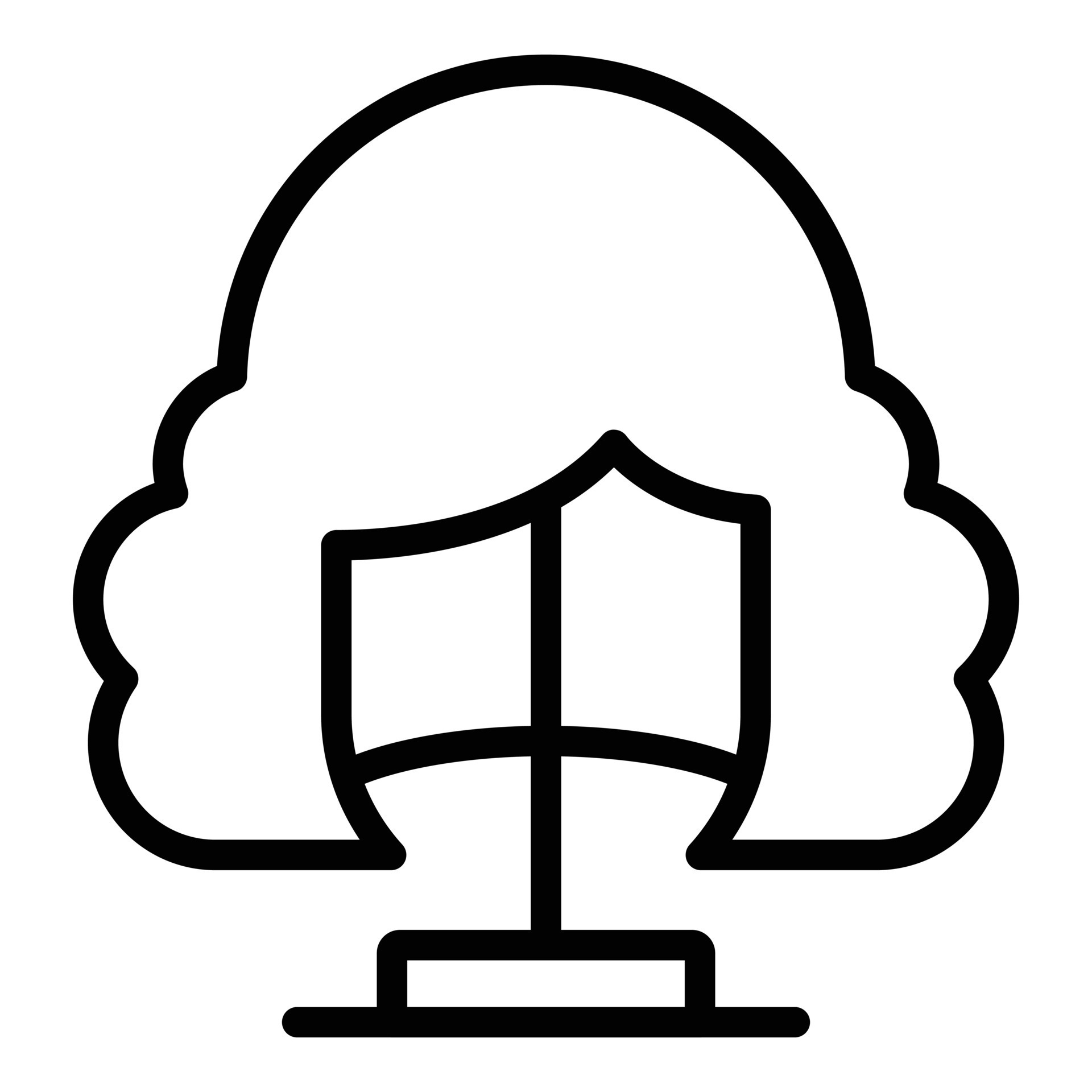 Curly wig icon, outline style 15912226 Vector Art at Vecteezy