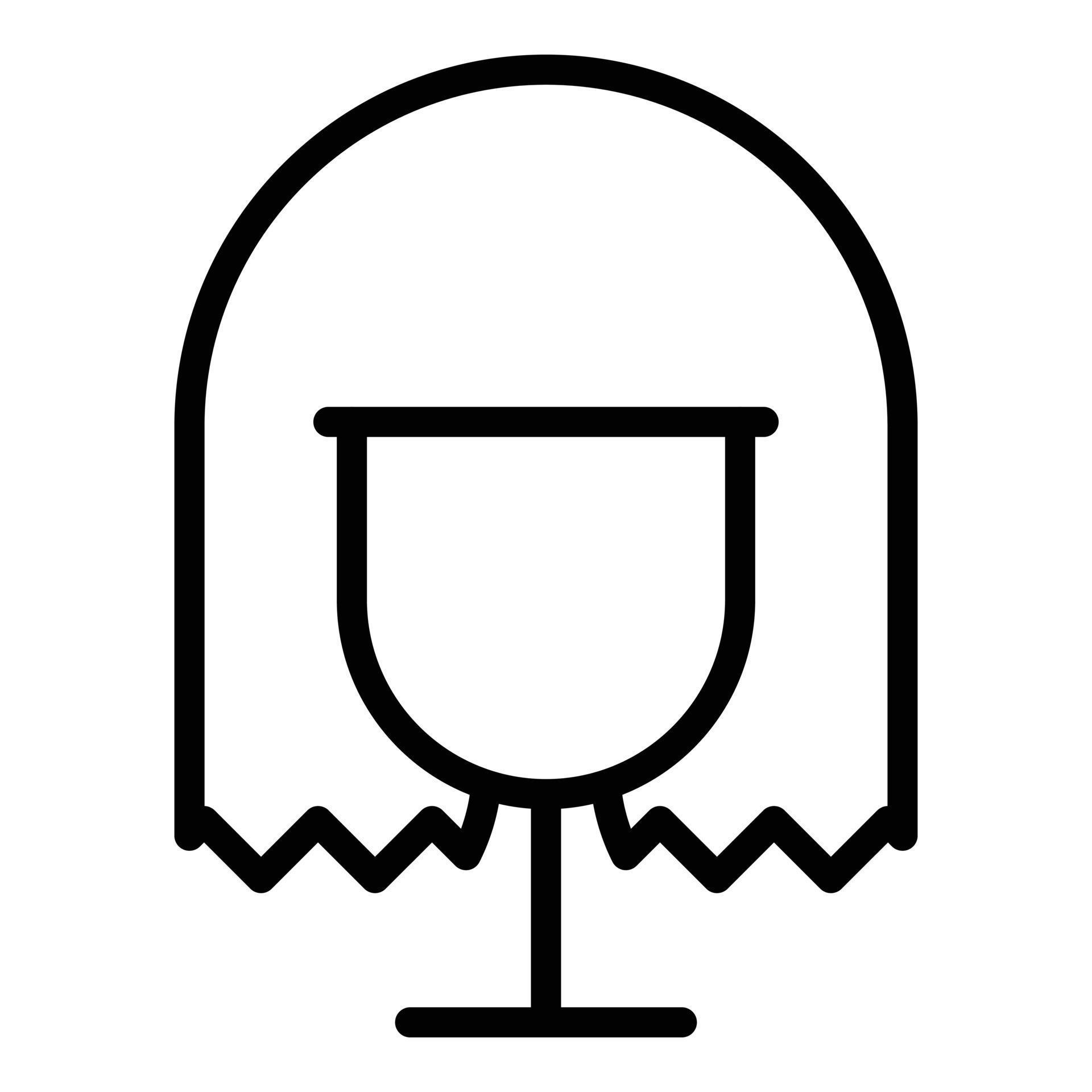 Cute wig icon, outline style 15912237 Vector Art at Vecteezy