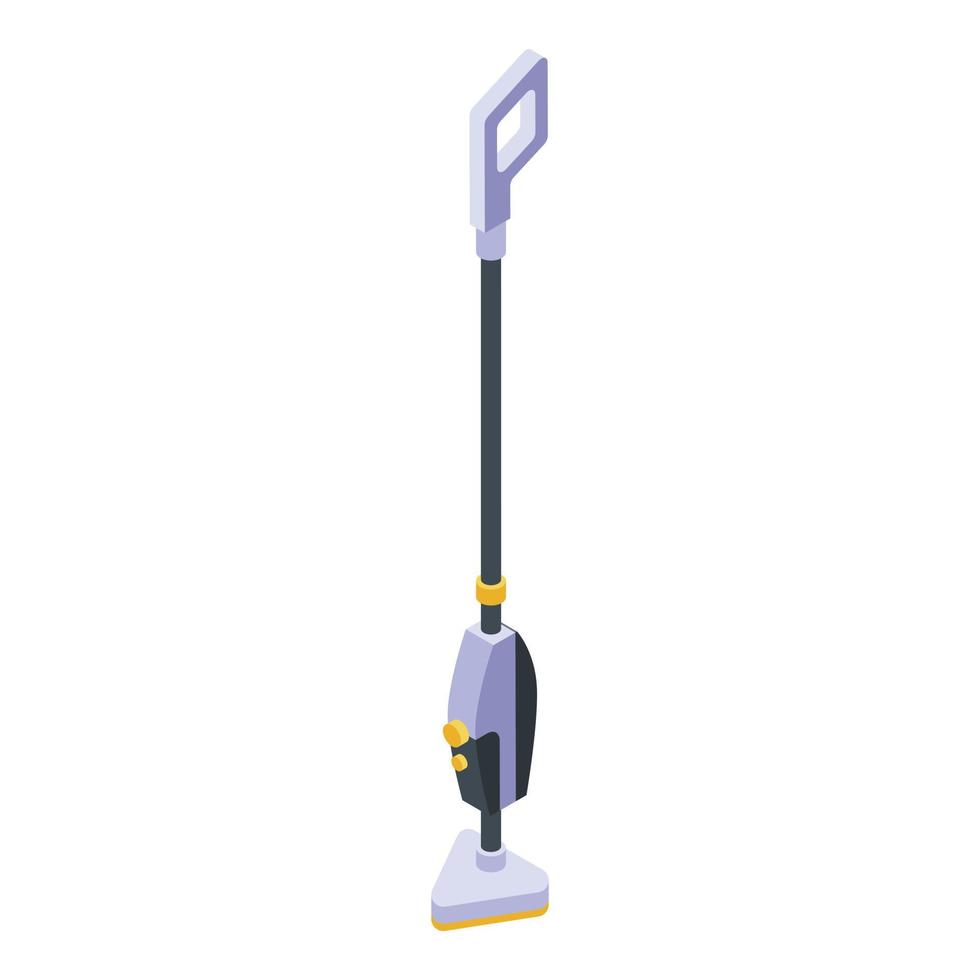 Steam cleaner icon, isometric style vector