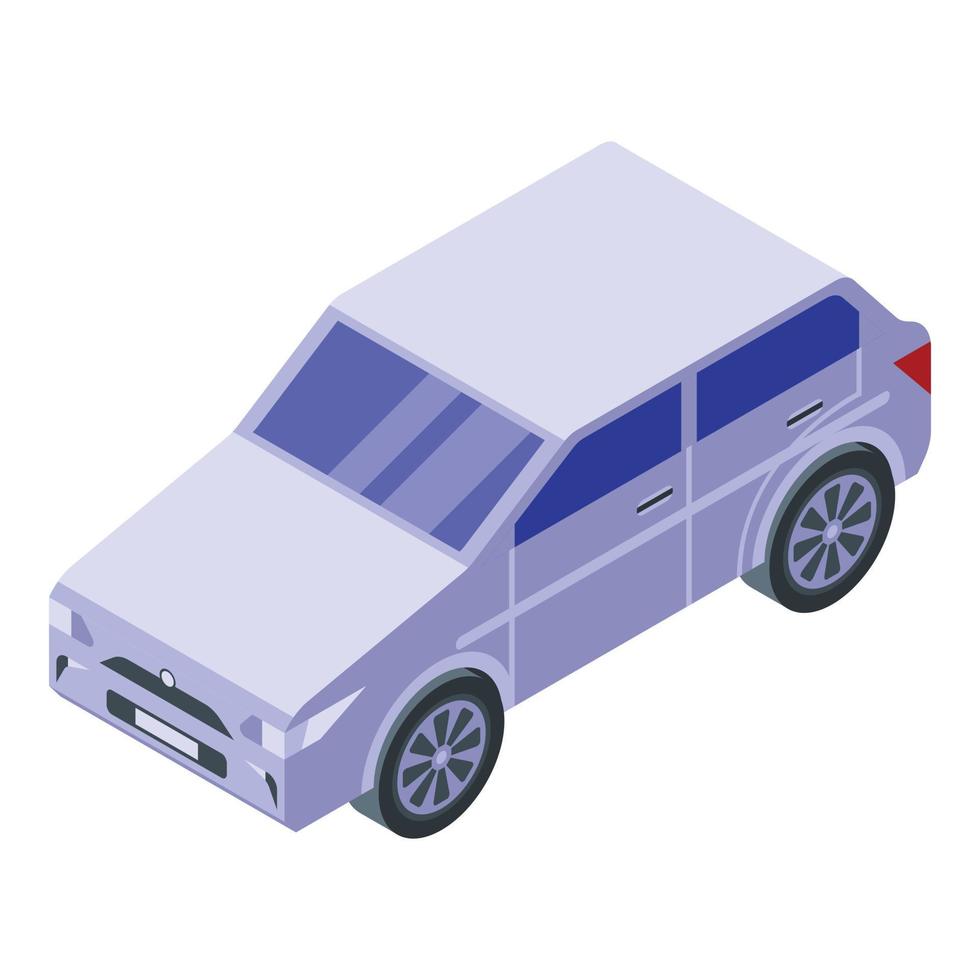 Car service icon, isometric style vector