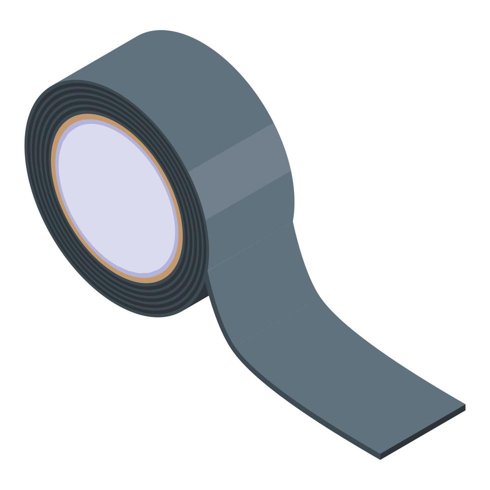 Black scotch icon, isometric style vector