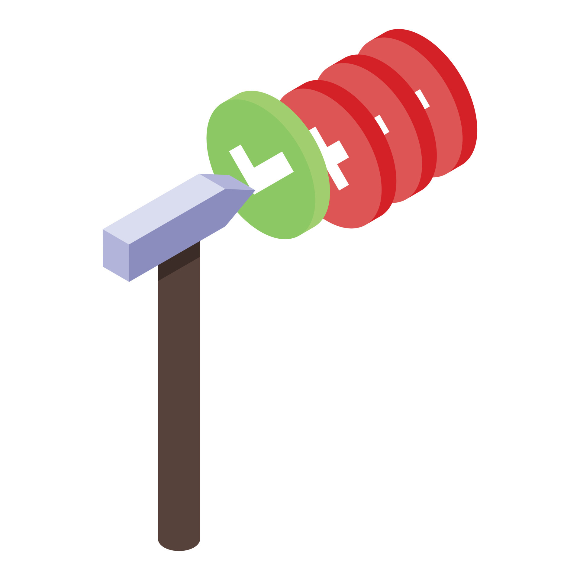 Successful software test icon, isometric style 15913504 Vector Art at