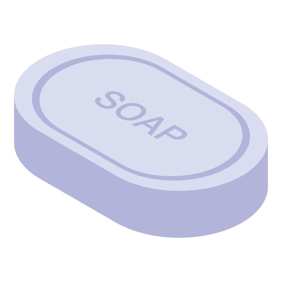 Home soap icon, isometric style vector