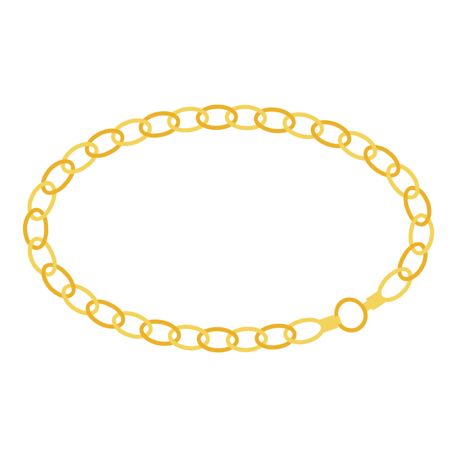 Gold necklace icon, isometric style 15913604 Vector Art at Vecteezy