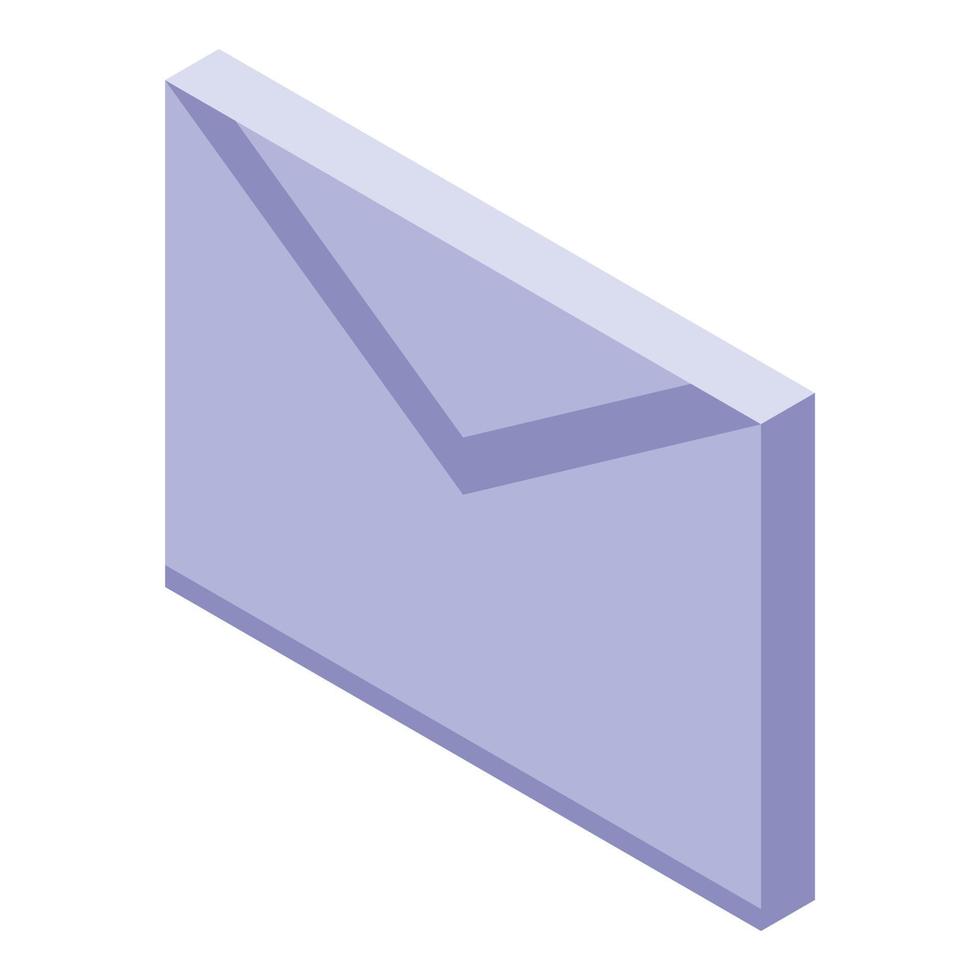 Personal guard letter icon, isometric style vector