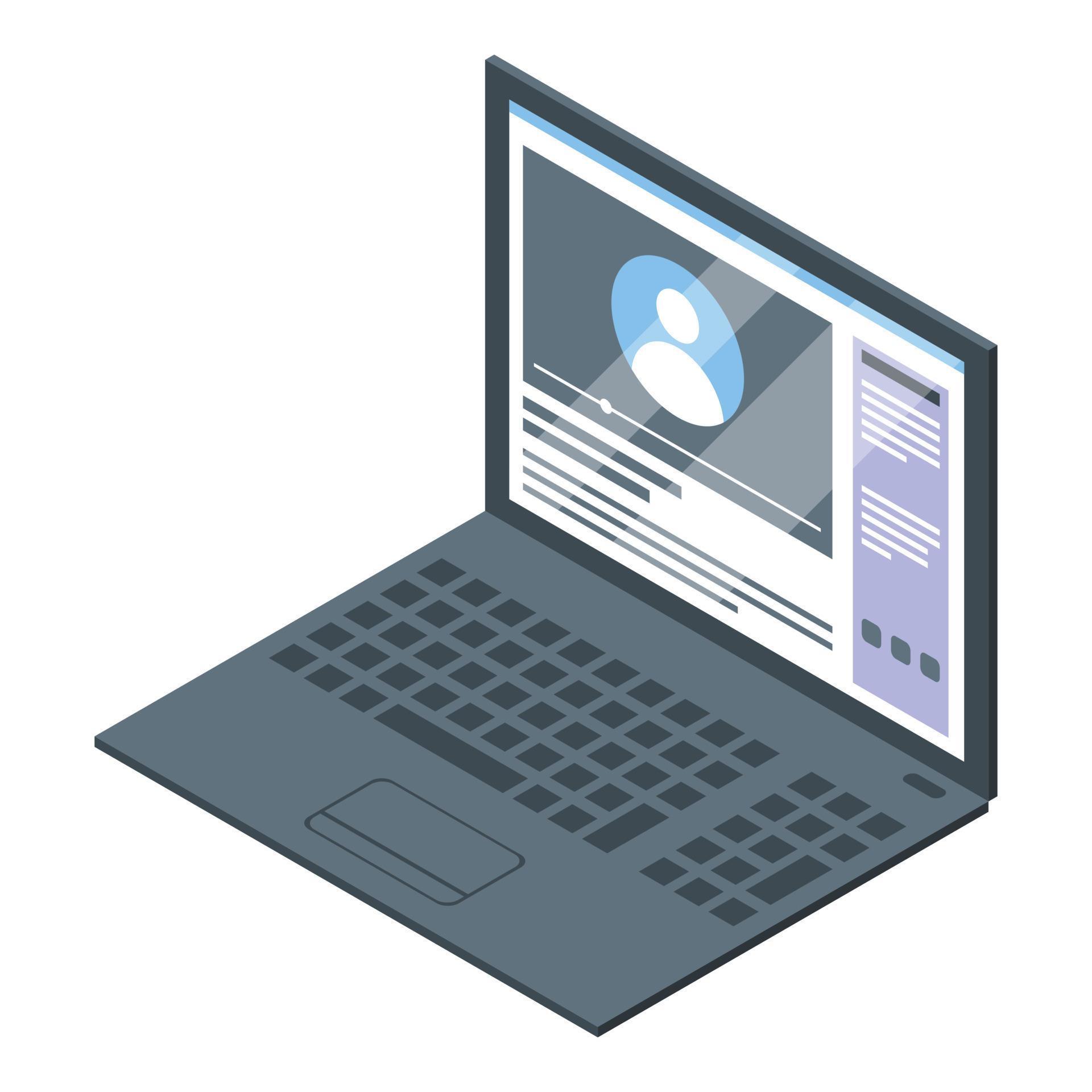 Student exam notebook icon, isometric style 15914354 Vector Art at Vecteezy