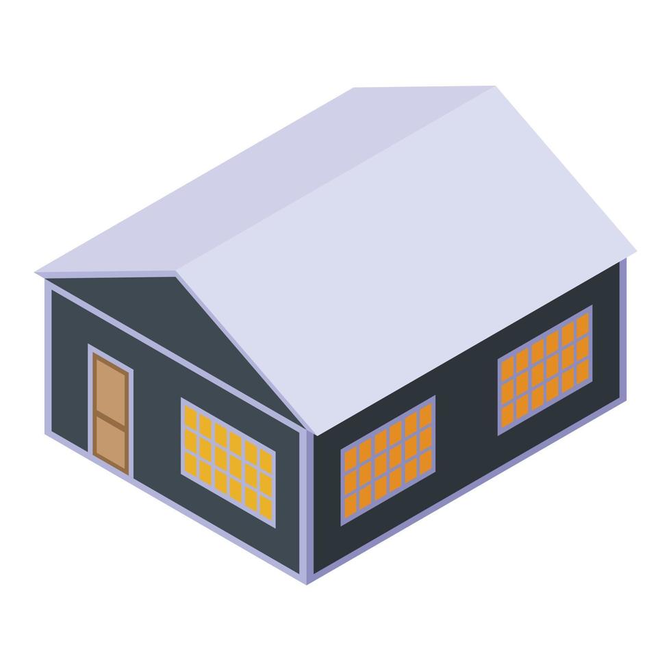 House under tax icon, isometric style vector