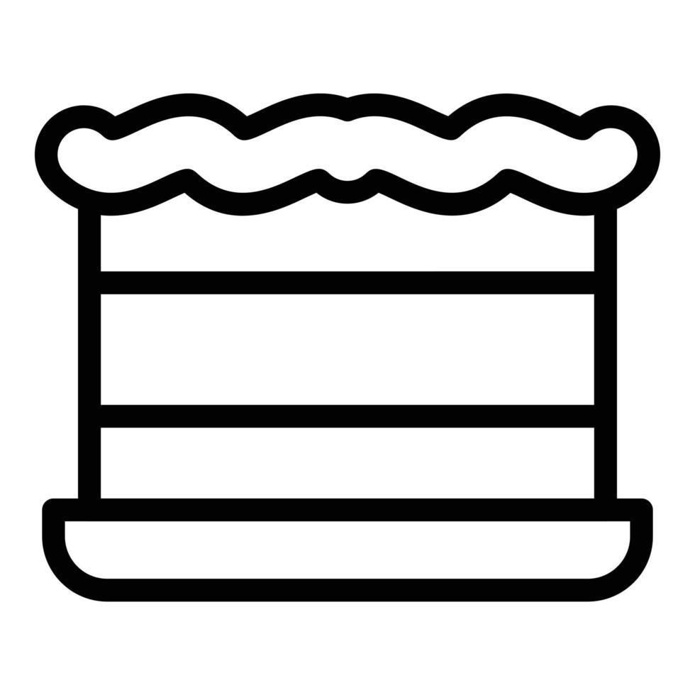 Penne lasagna icon outline vector. Lasagne pasta vector