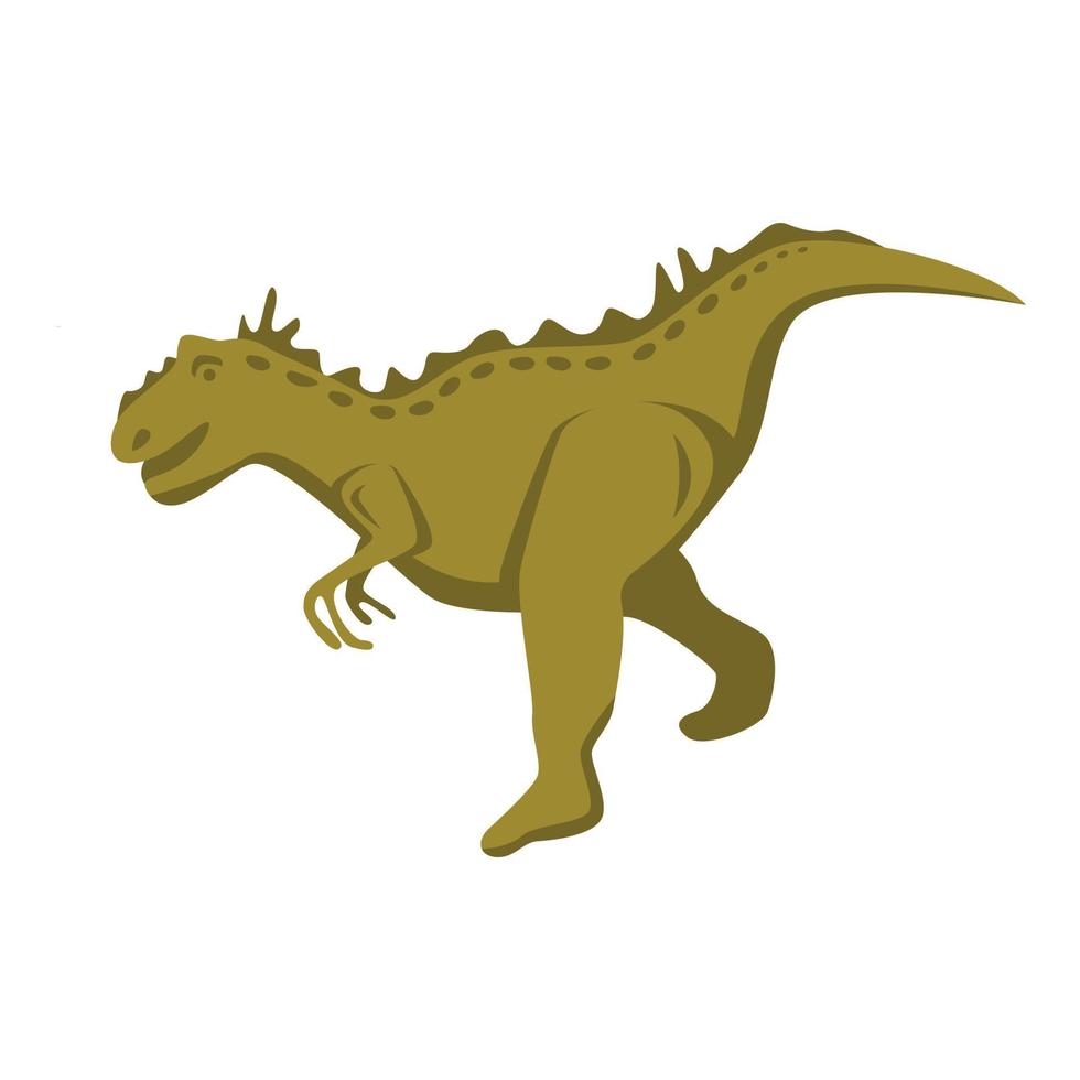 Rex dino icon, isometric style vector