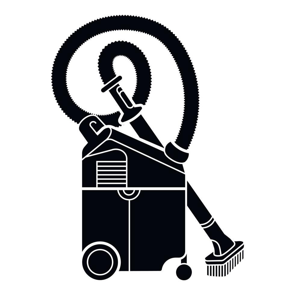 Professional vacuum cleaner icon, simple style vector