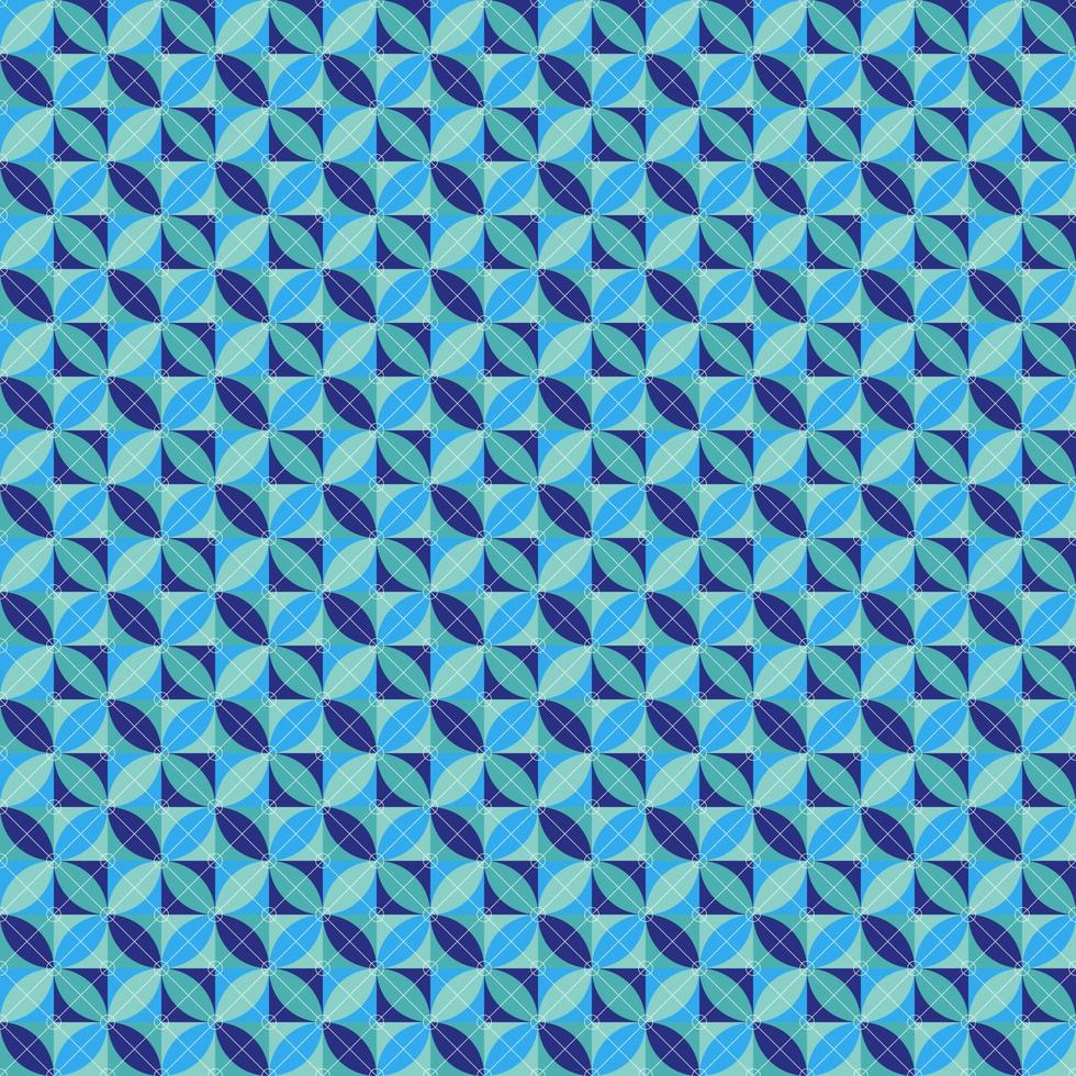 Seamless pattern. Modern geometric abstract background. Cool shapes composition vector