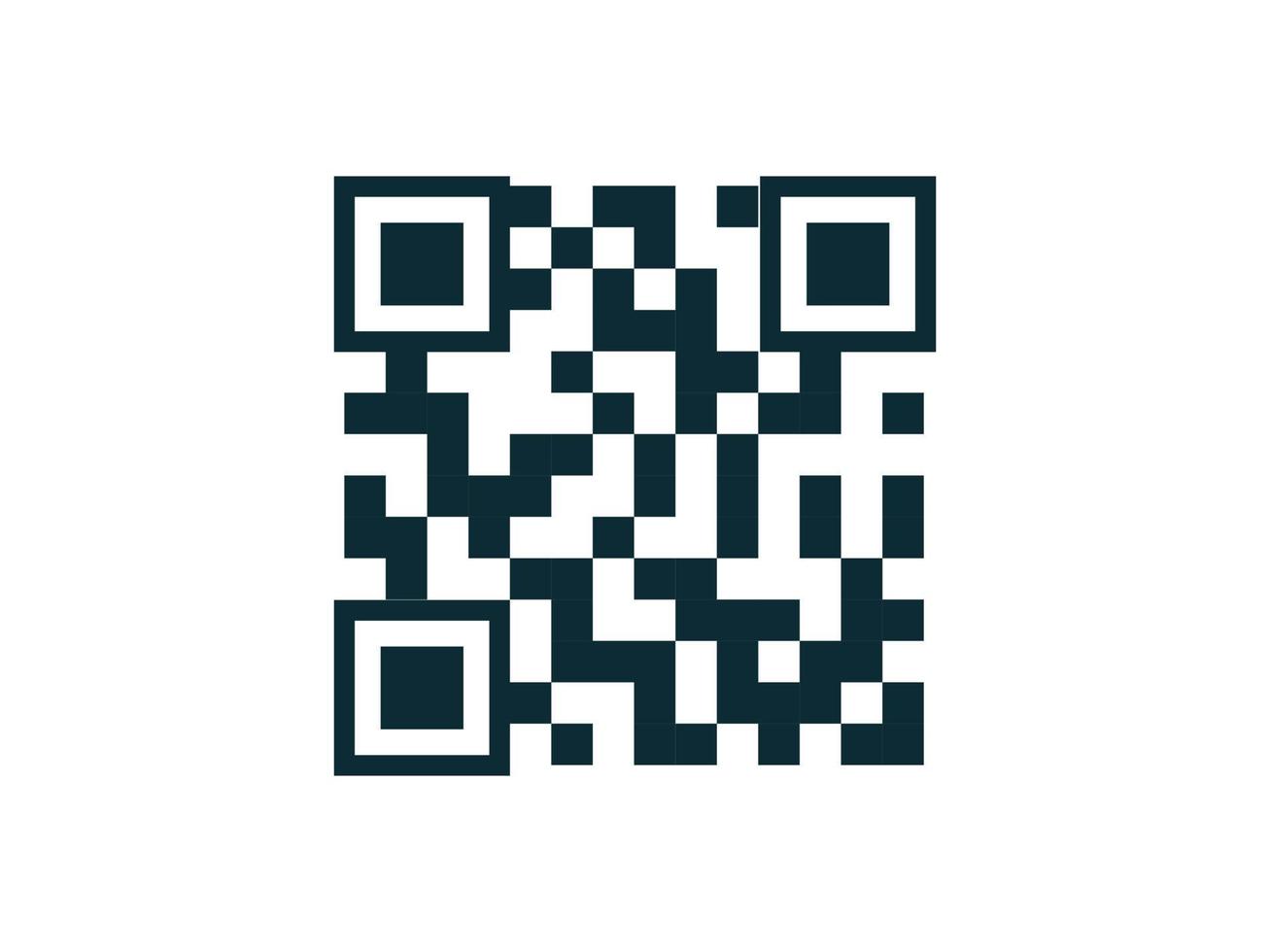 QR code icon for smartphone, Apps. The symbol for scanning encrypted