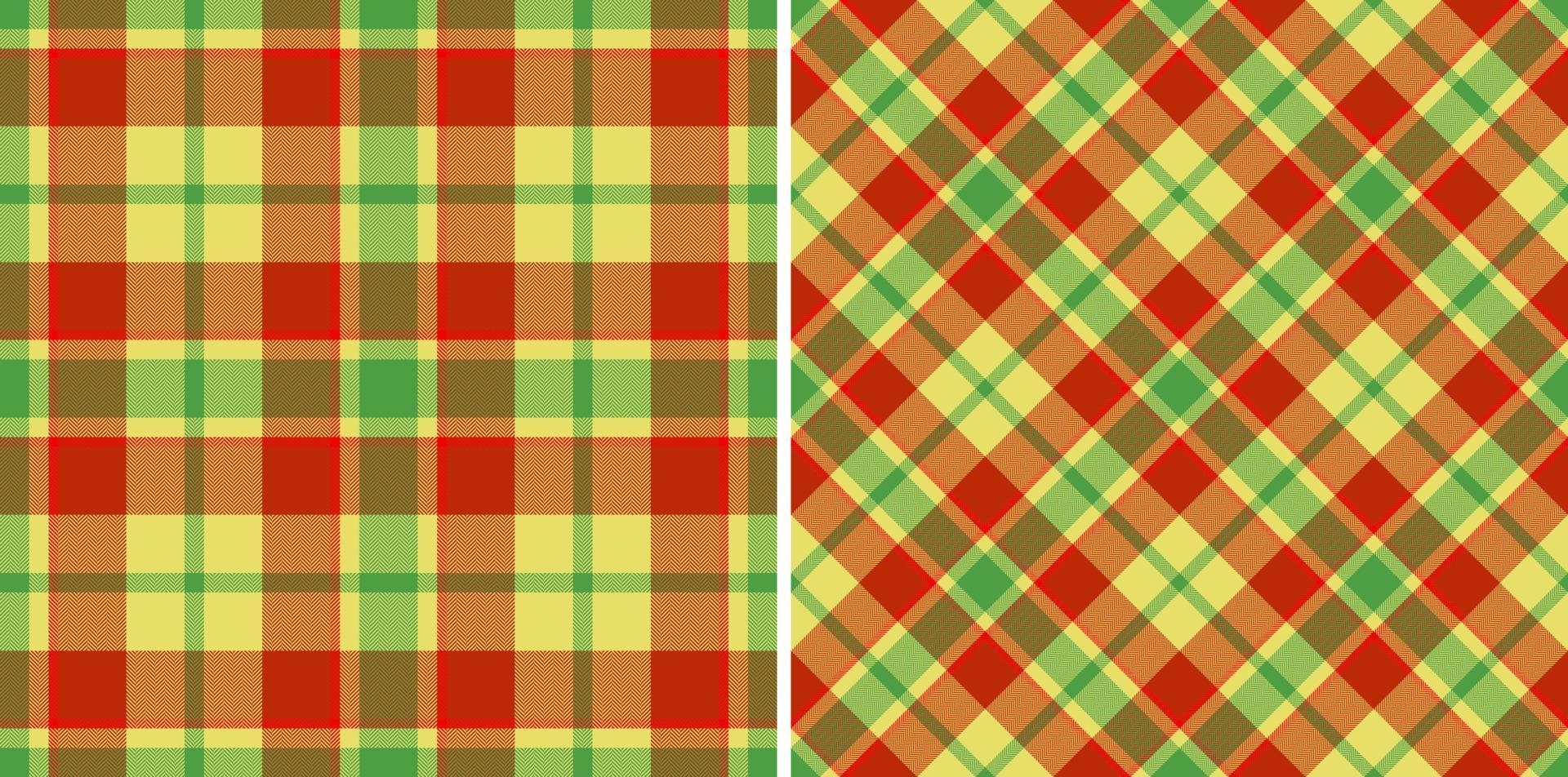 Textile seamless fabric. Tartan vector background. Check pattern plaid texture.