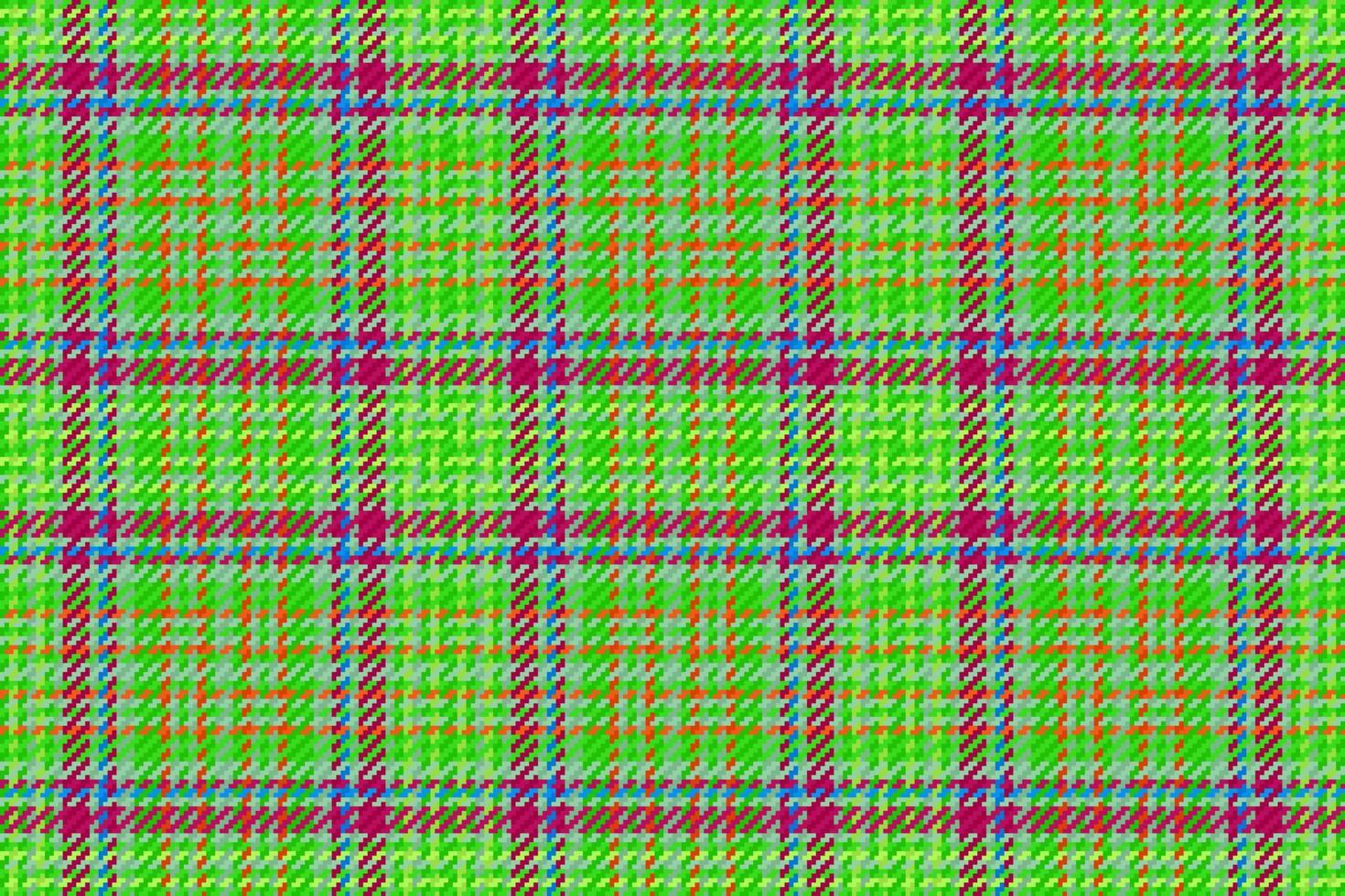 Pattern check plaid. Vector texture seamless. Tartan textile fabric background.