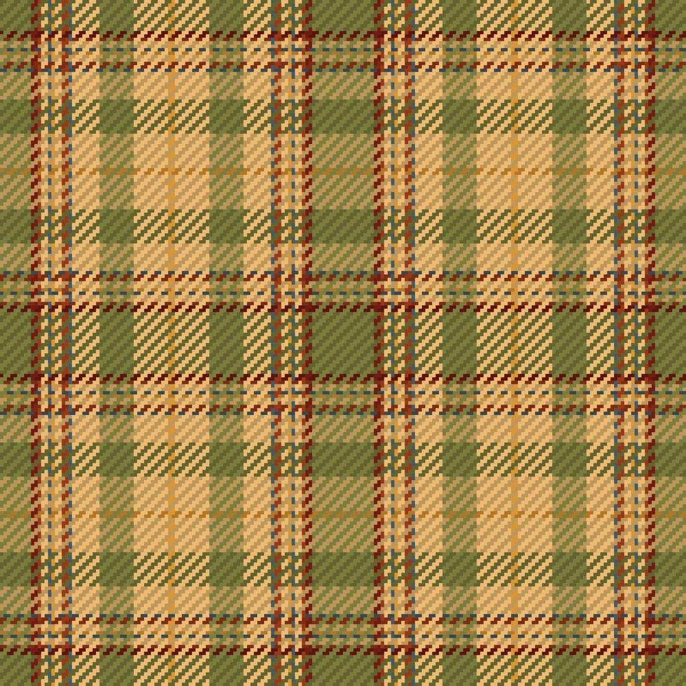 Seamless pattern of scottish tartan plaid. Repeatable background with check fabric texture. Vector backdrop striped textile print.