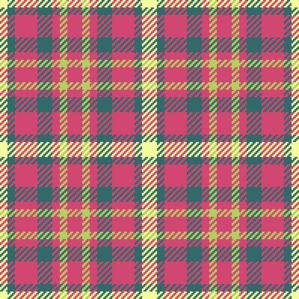 Check seamless fabric. Pattern vector background. Texture plaid textile tartan.