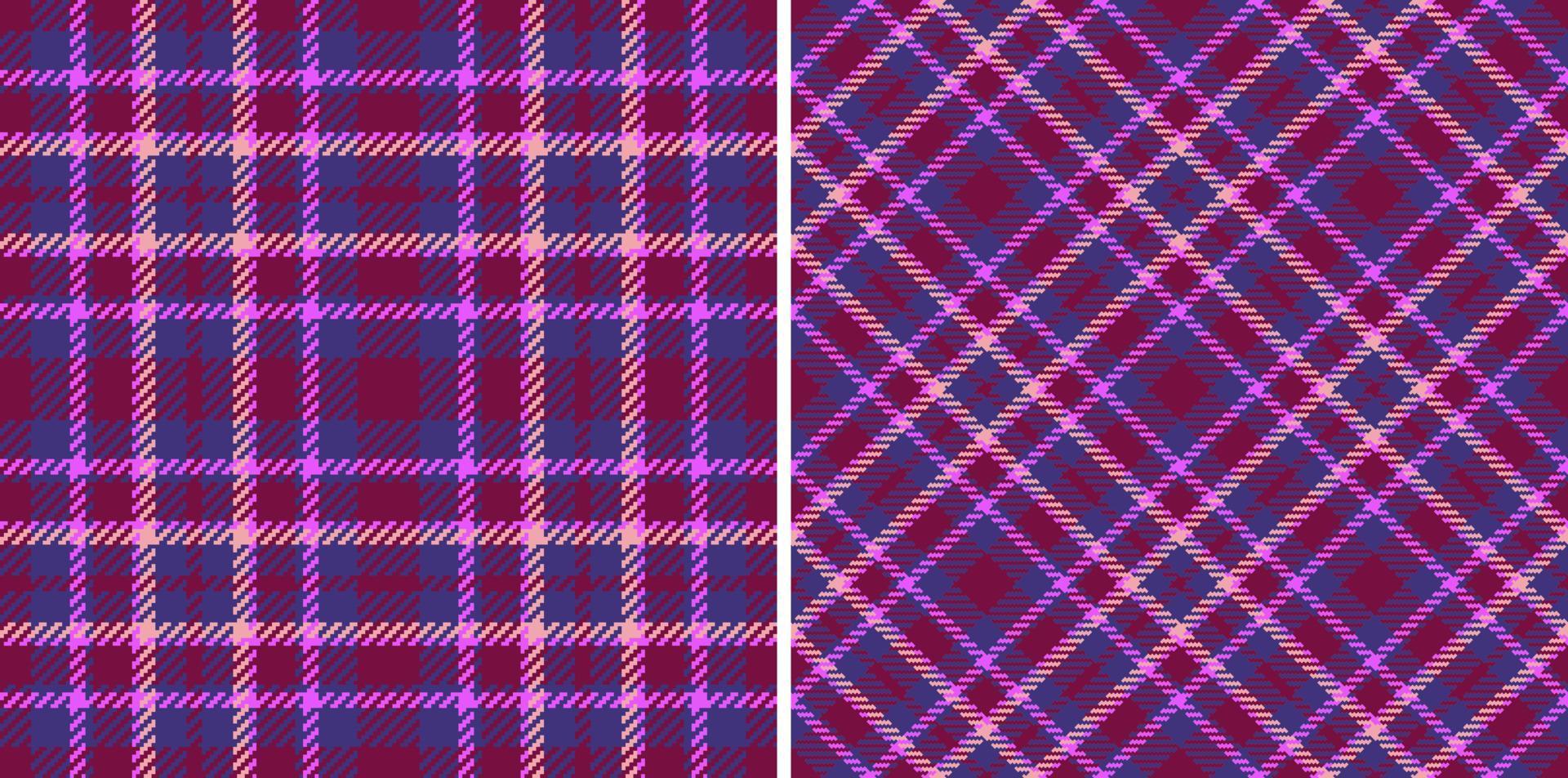 Pattern tartan plaid. Fabric textile seamless. Vector texture check background.