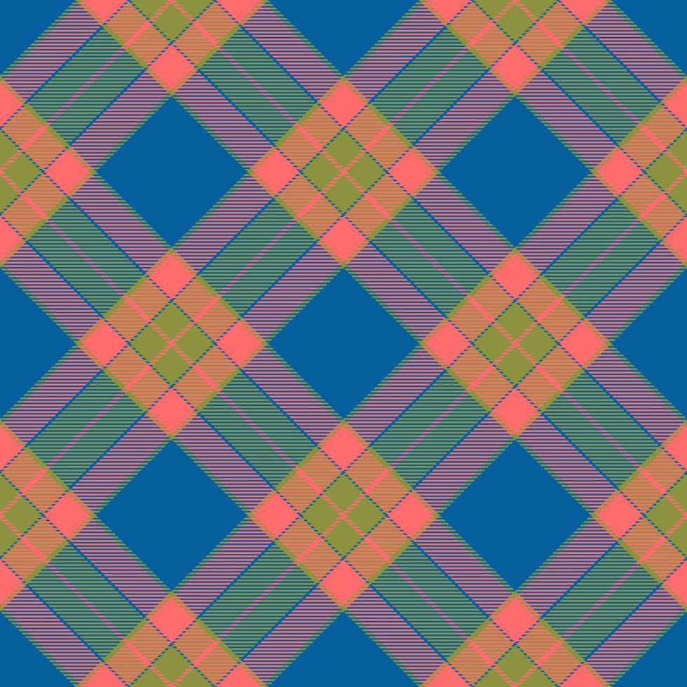 vector de patrón de cuadros sin costuras de tartán escocia. tela de fondo retro. textura geométrica cuadrada de color de verificación vintage para impresión textil, papel de regalo, tarjeta de regalo, diseño de papel tapiz.