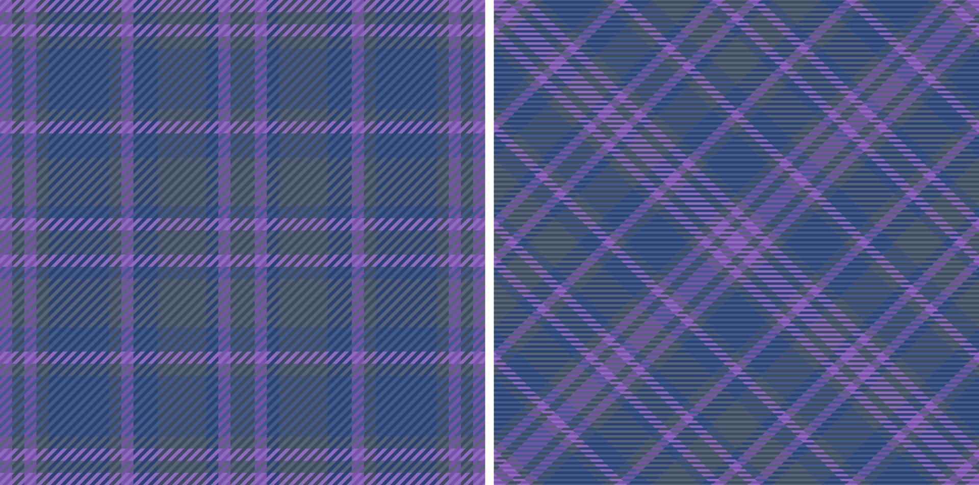 patrón de verificación sin costuras. fondo de tela escocesa. textil vectorial de textura tartán. vector