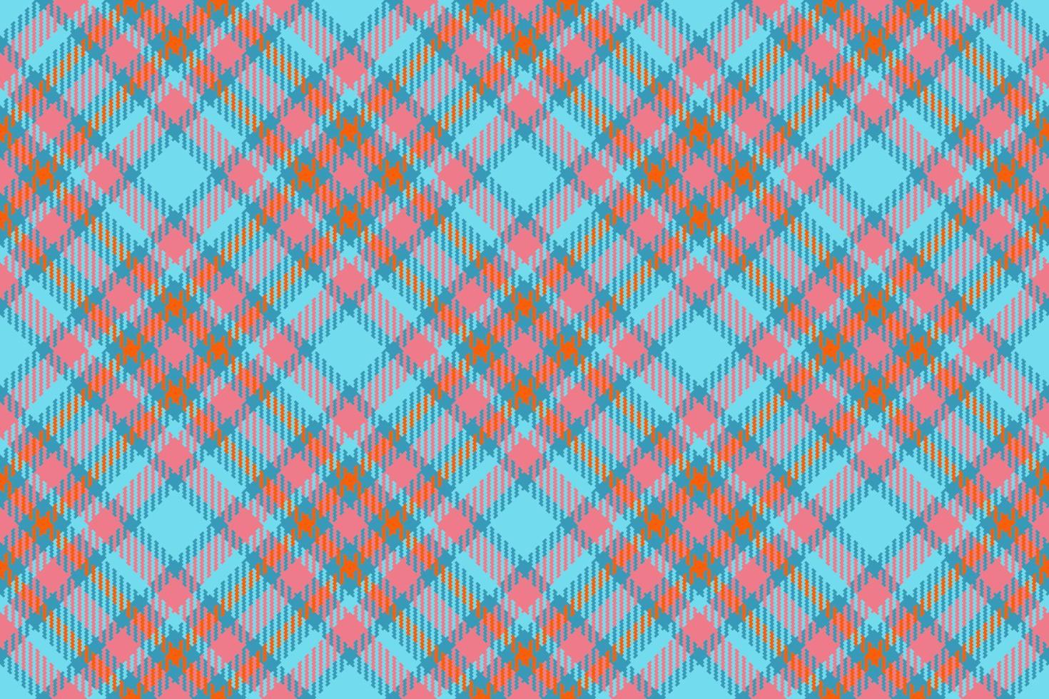 Textile seamless fabric. Tartan background vector. Texture plaid pattern check. vector