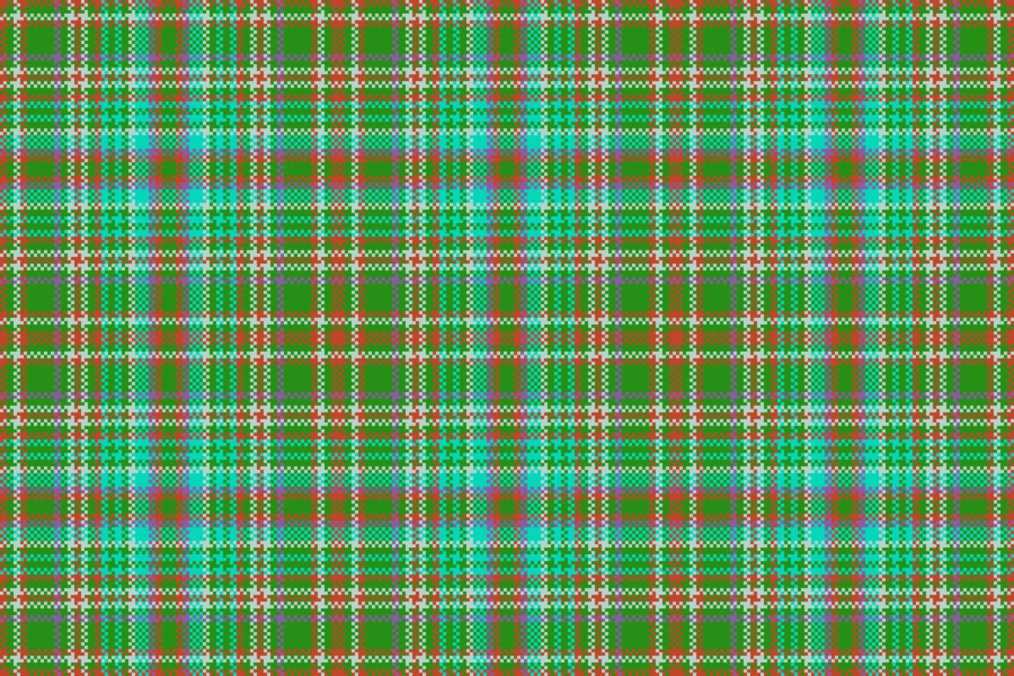 Fabric check plaid. Vector seamless tartan. Pattern texture textile background.
