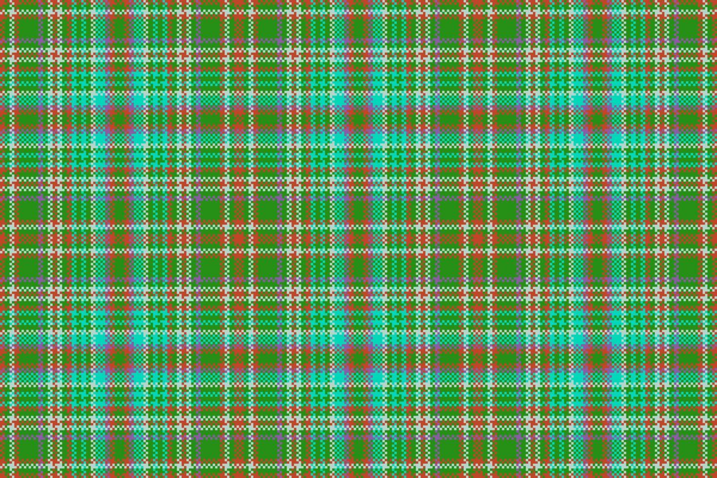 Fabric check plaid. Vector seamless tartan. Pattern texture textile background.