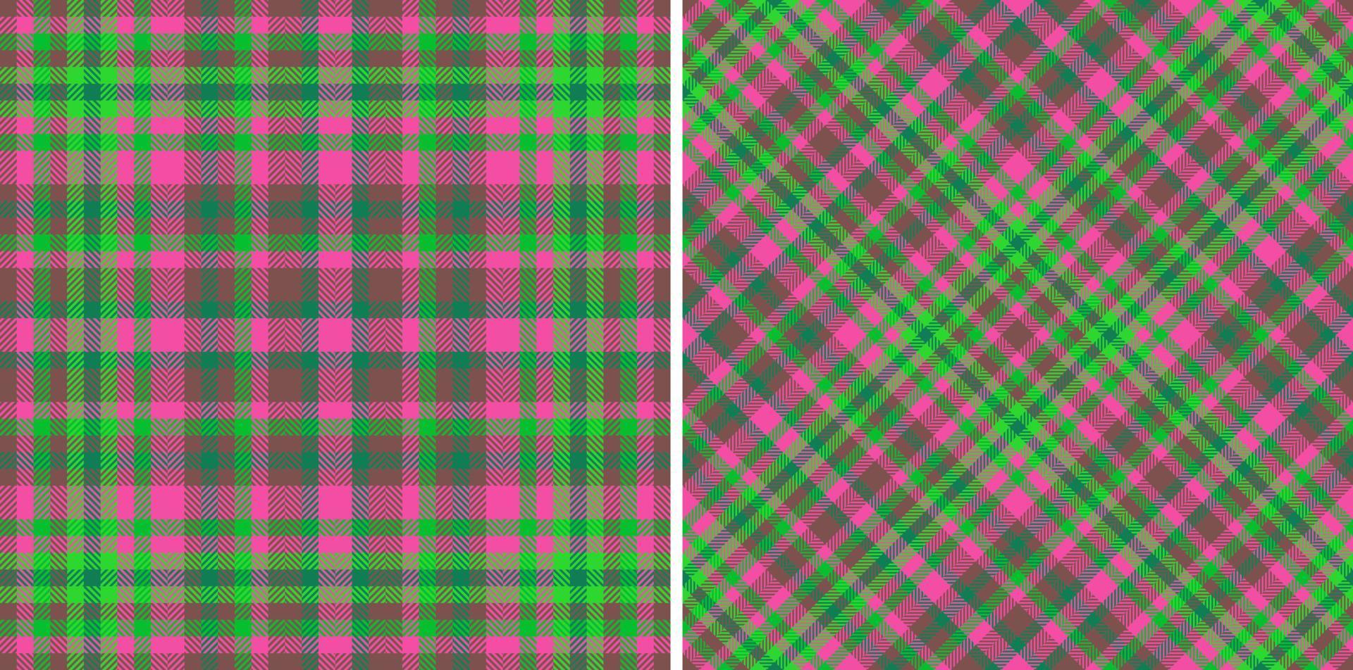 Pattern tartan check. Plaid textile background. Seamless fabric texture vector. vector