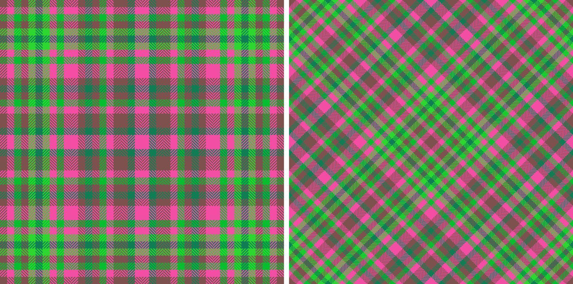 Pattern tartan check. Plaid textile background. Seamless fabric texture vector. vector