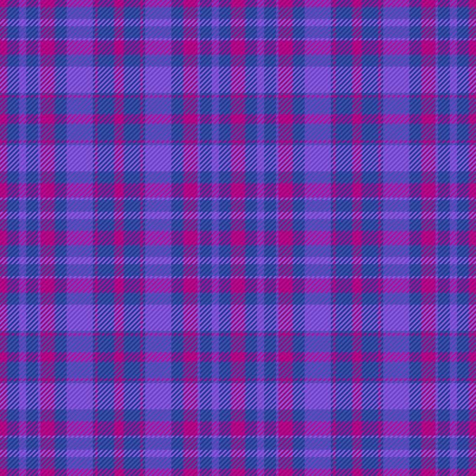 Fabric background vector. Textile check texture. Plaid tartan seamless pattern. vector